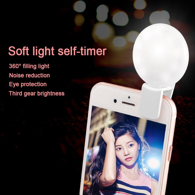 Selfie Flash Light Mini Q