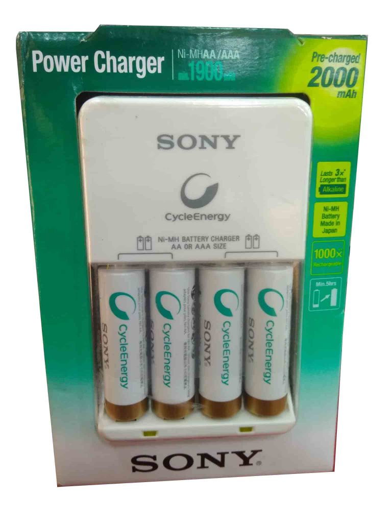 Sony Battery & Charger For External Flash 