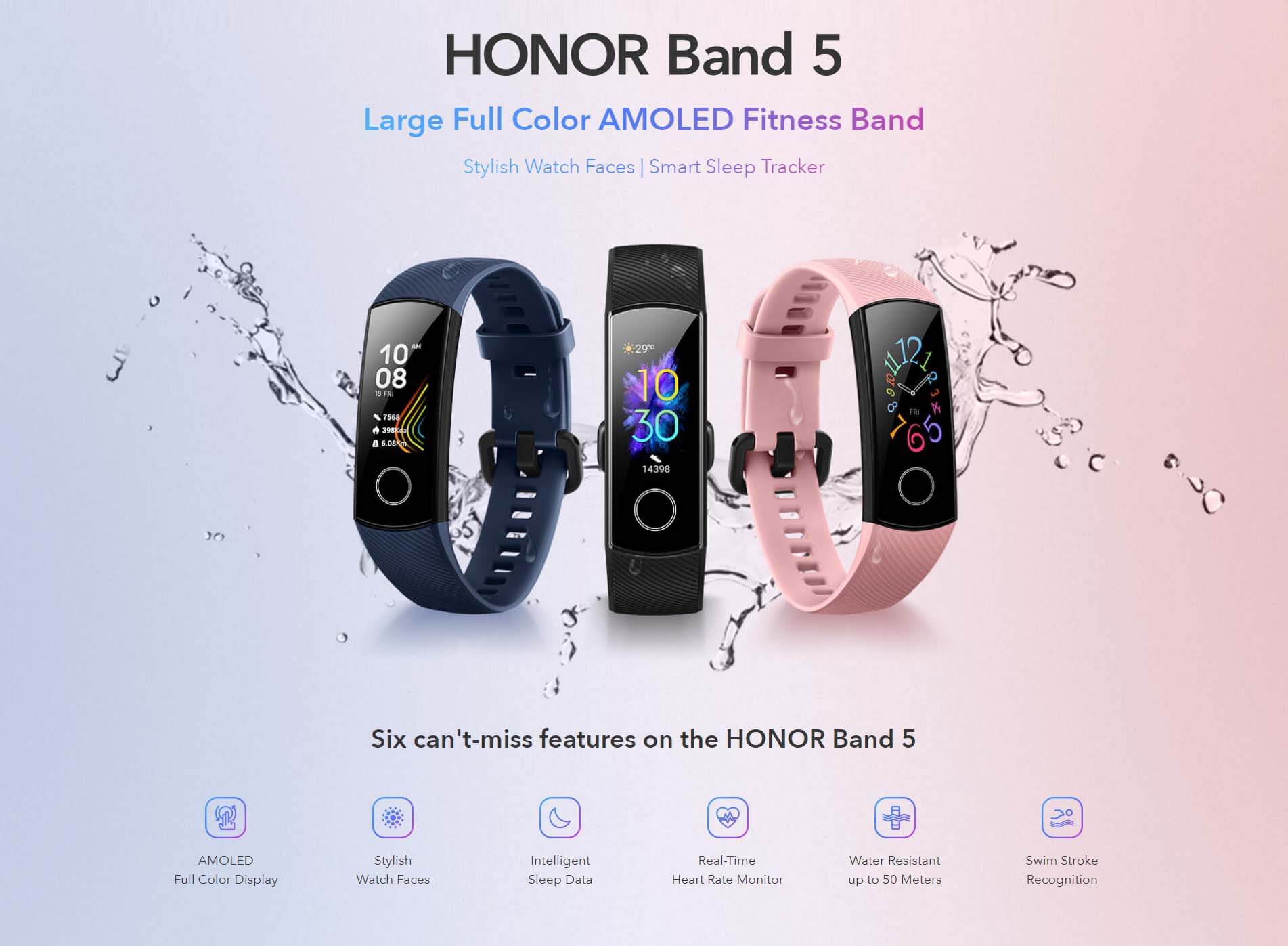 Honor Band 5 vv SOP