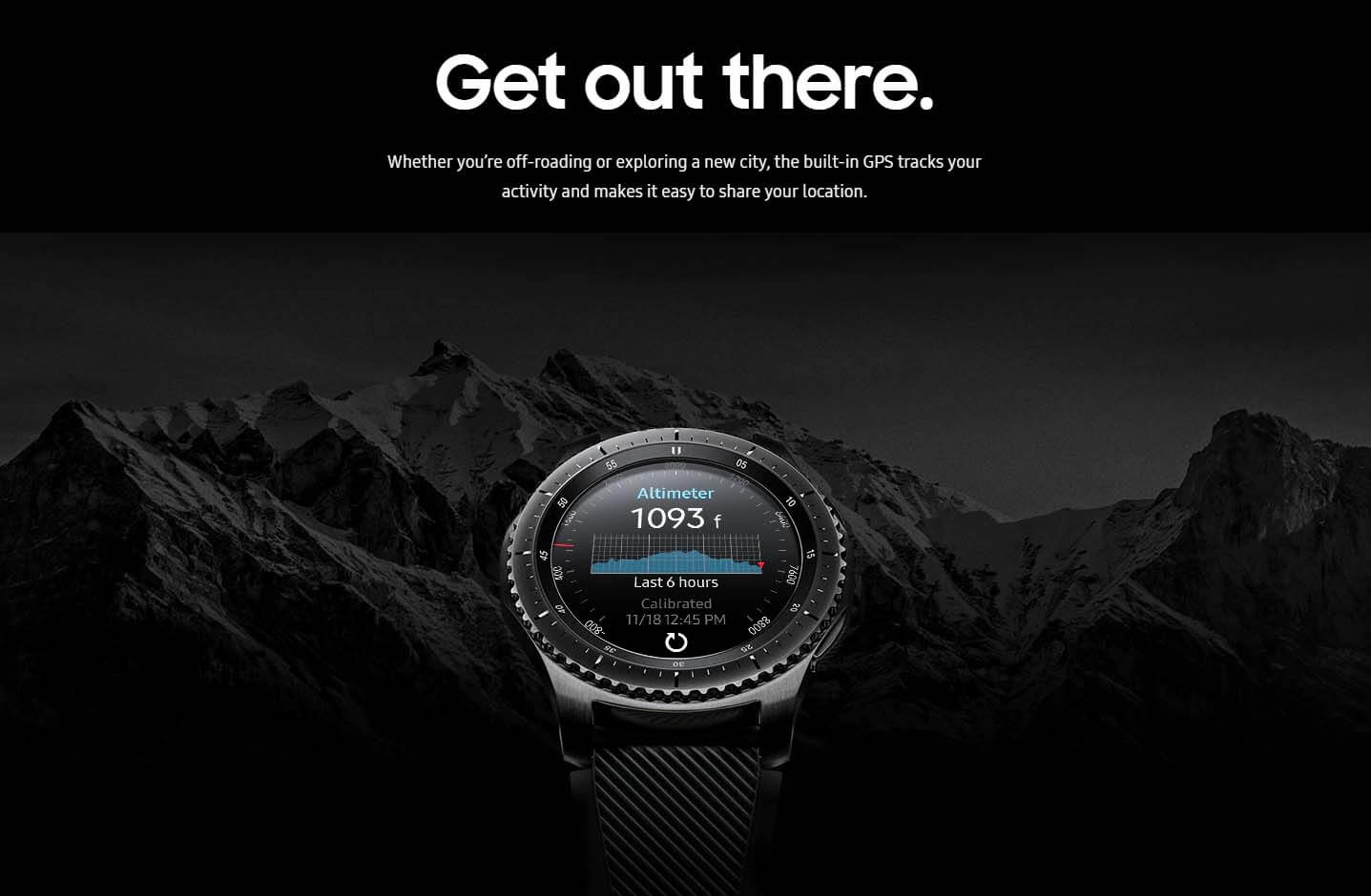 Samsung - Gear S3 Frontier Smartwatch SOP
