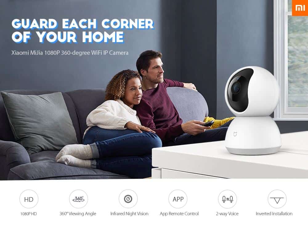 Xiaomi Mijia 1080P Home Panoramic WiFi IP Camera SOP