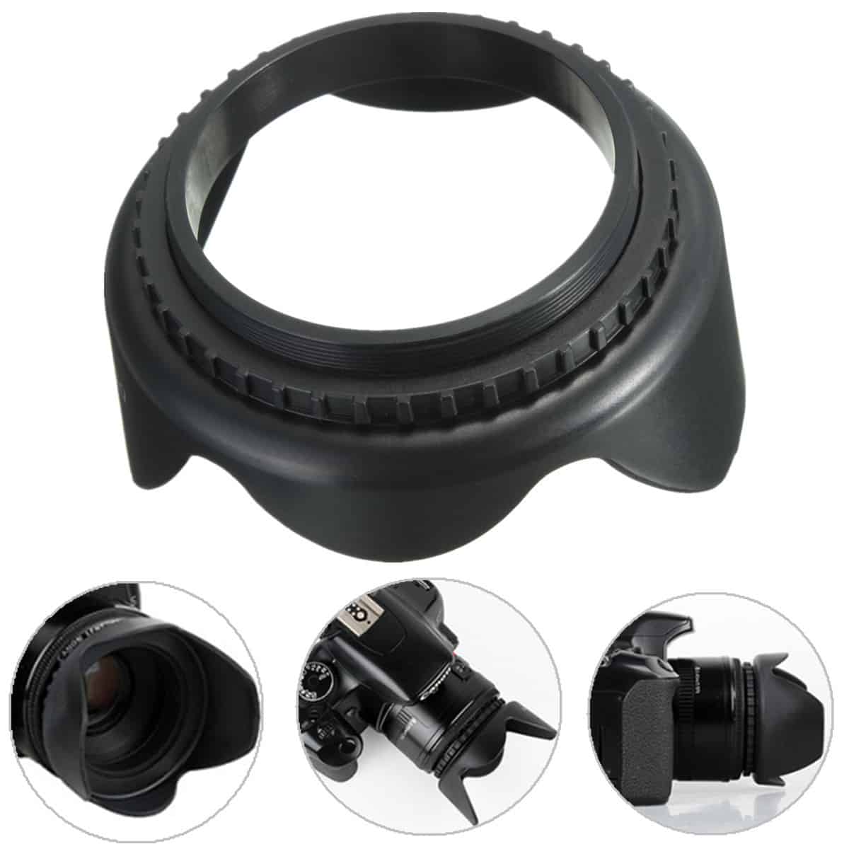 58mm lens hood half SOP