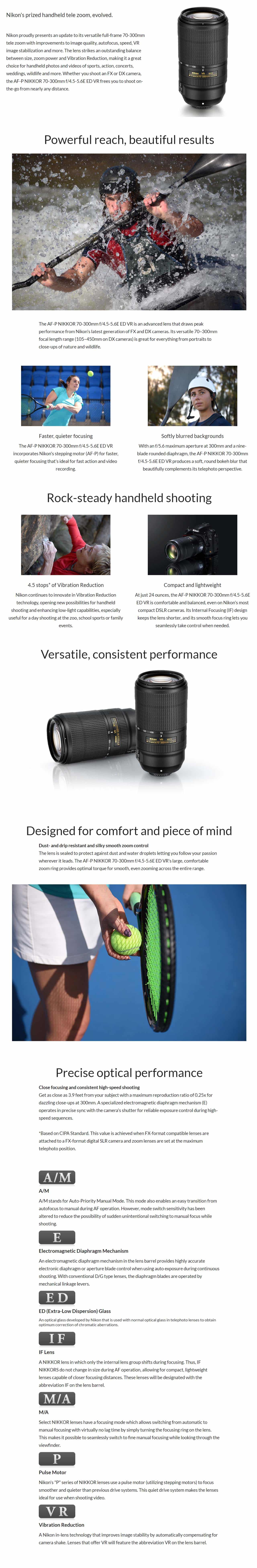 Nikon 70-300mm VR SOP