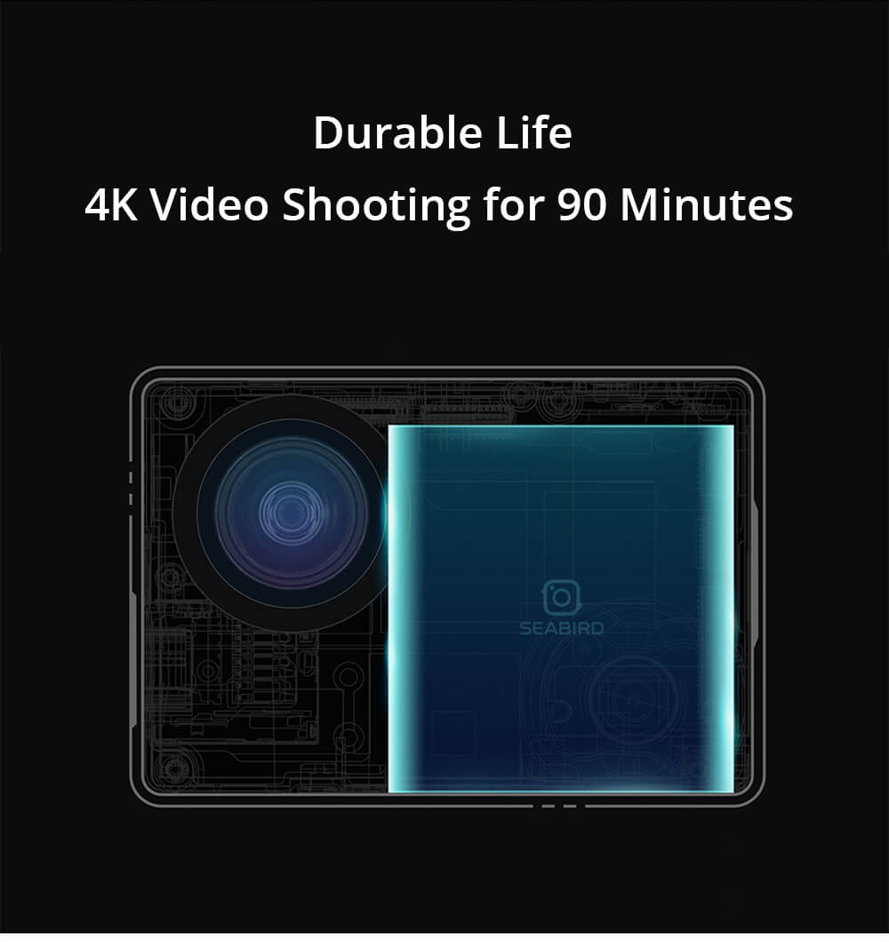 Xiaomi Seabird 4K 30fps Action Camera SOP