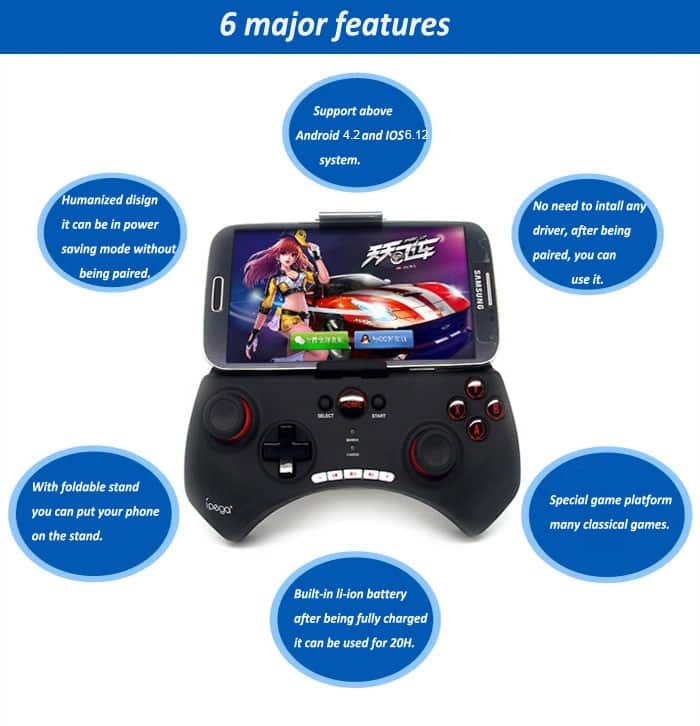 iPega PG-9025 Multimedia Bluetooth Gamepad SOP