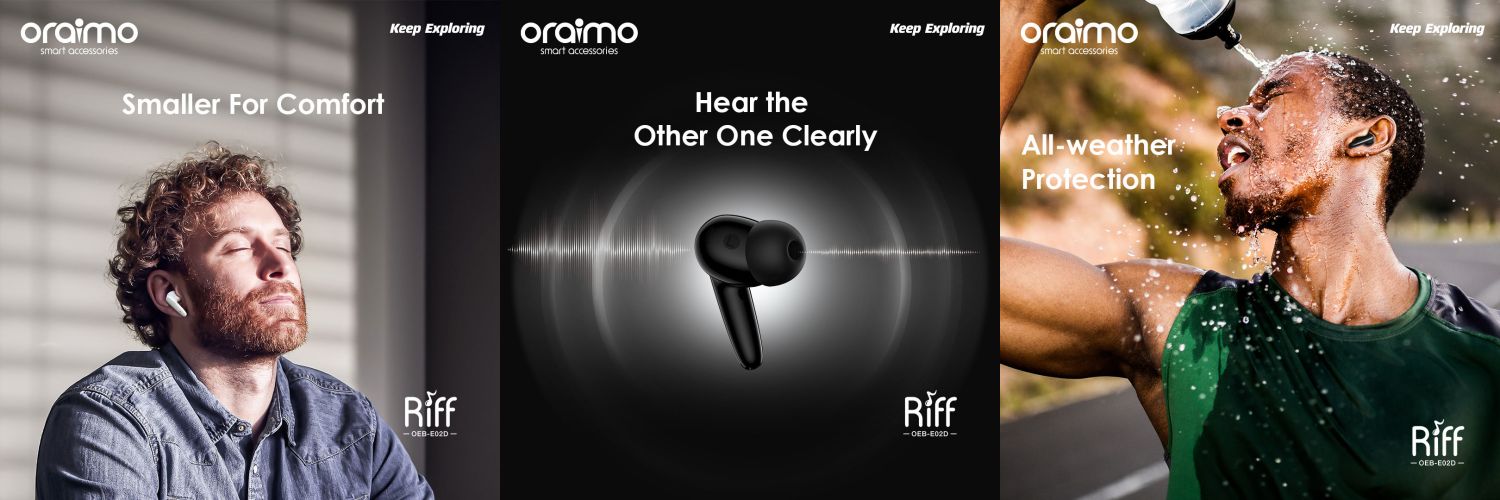 oraimo OEB-E02D Riff True Earbuds Price in Bangladesh — Source Of Product