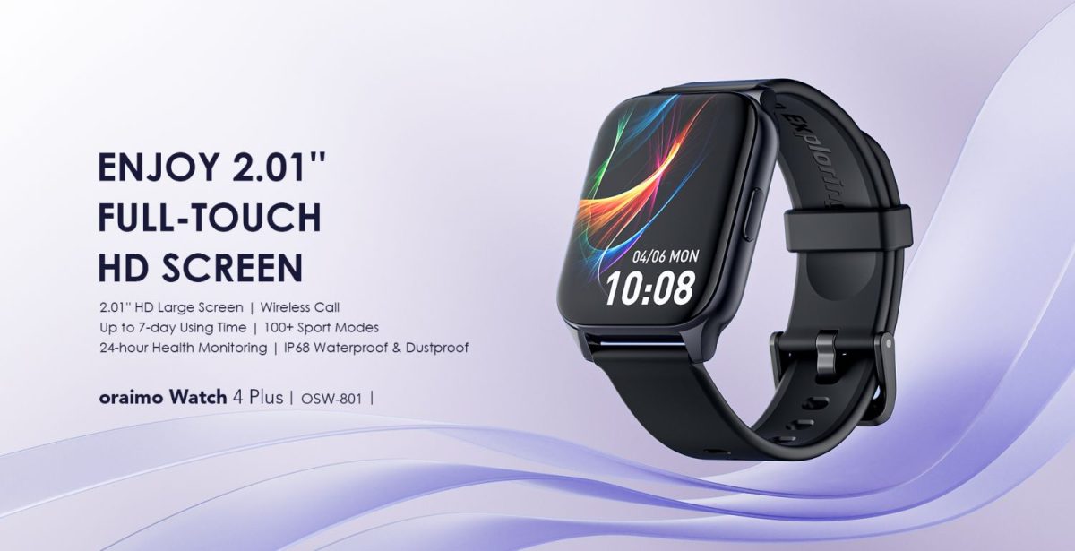 oraimo Watch 4 Plus OSW-801 Smart Watch