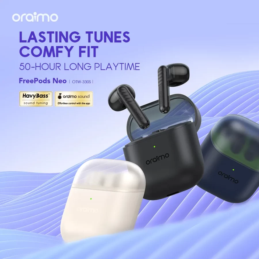 Oraimo FreePods Neo TWS Earbuds(OTW-330S)